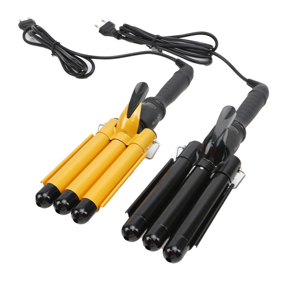 LED-skärm Triple Barrels Wave Styling Hair Curler