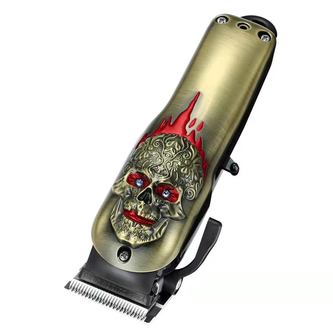 Professionell Skull Shell sladdlös hårtrimmer